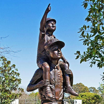 Barker College Boys (Bronze Sculpture)
