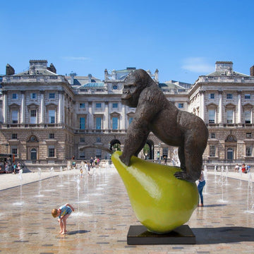 He was the king of the wild (Bronze Sculpture)