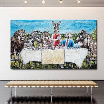 Together they learned they could have their cake and eat it too (Original Painting)