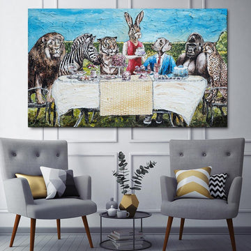 Together they learned they could have their cake and eat it too (Original Painting)