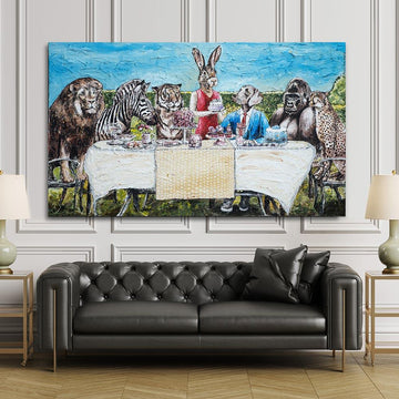 Together they learned they could have their cake and eat it too (Original Painting)