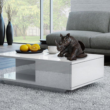 Come Out Now, Rhino (Bronze Sculpture, Small)