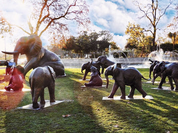 The Orphans (Bronze Sculpture)