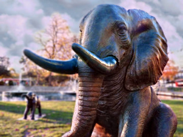 The Orphans (Bronze Sculpture)