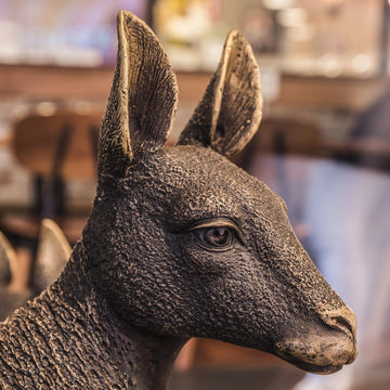 Swamp Wallaby Family (Bronze Sculpture)