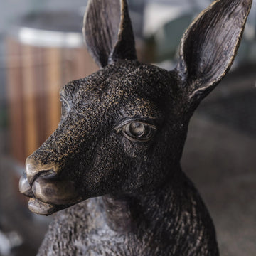 Swamp Wallaby Family (Bronze Sculpture)