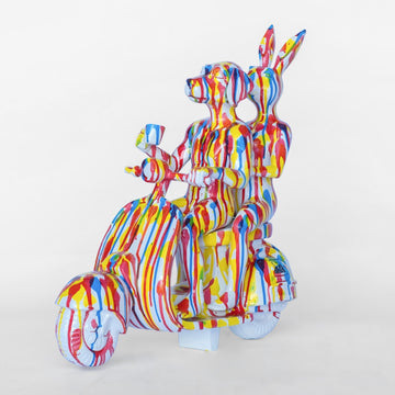 Vespa Riders Splash Pop (Resin Sculpture)