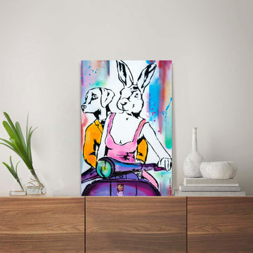 They Would Ride Forever and Ever (Original Painting)