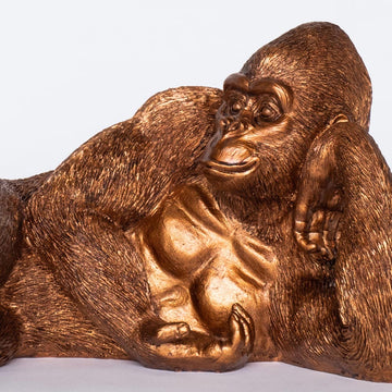 Nyani, the reclining gorilla (Resin Sculpture)