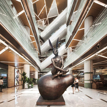 I Am Rabbitwoman (Bronze Sculpture)