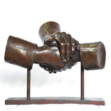 The Agreement (Bronze Sculpture)
