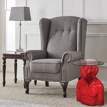 He had a head for good things (Fibreglass Sculpture)