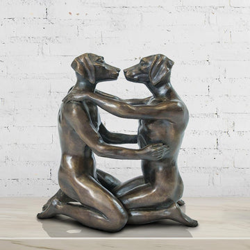 He loved being in love (Bronze Sculpture)
