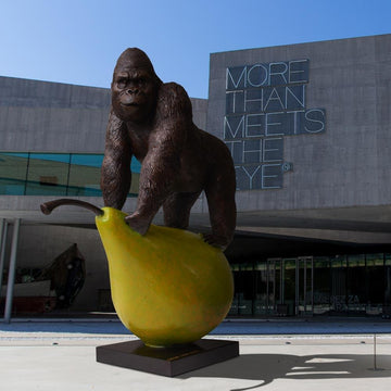 He was the king of the wild (Bronze Sculpture)