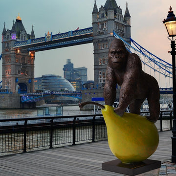 He was the king of the wild (Bronze Sculpture)