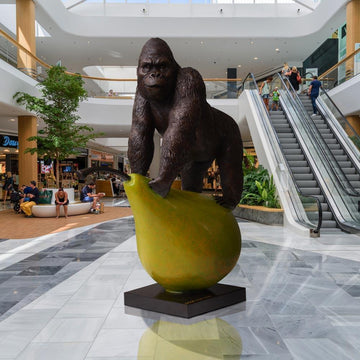 He was the king of the wild (Bronze Sculpture)