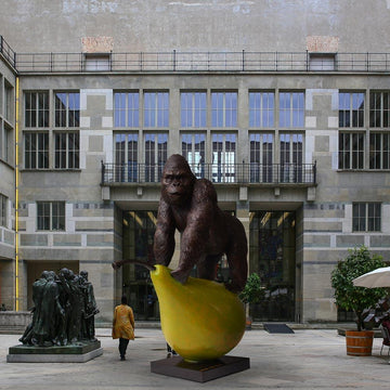 He was the king of the wild (Bronze Sculpture)