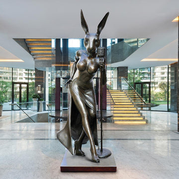 The Celebrity Animal - Jessica Rabbit Rabbit (Bronze Sculpture)