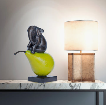 Elephants Will Pair for Life (Bronze Sculpture)