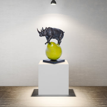 They Make a Special Pair (Bronze Sculpture)