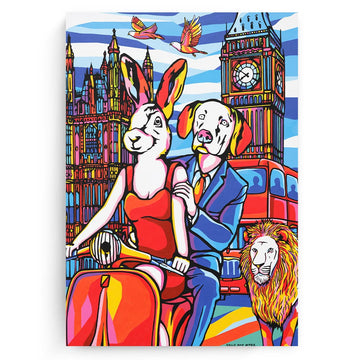 London Lovers (Original Painting)