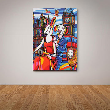 London Lovers (Original Painting)