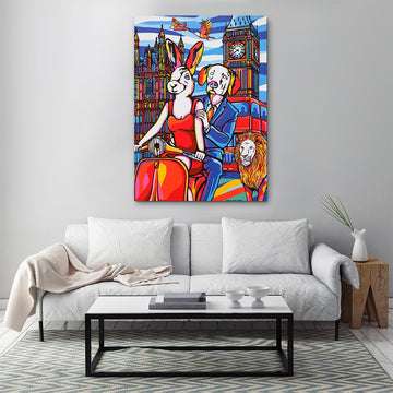 London Lovers (Original Painting)