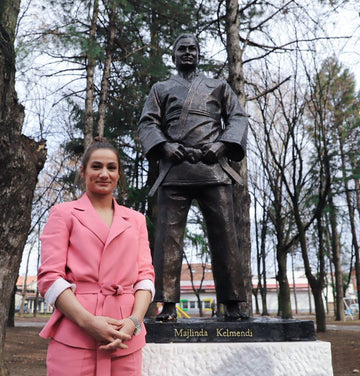 Majlinda Kelmendi (Bronze Sculpture)