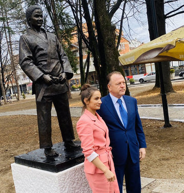 Majlinda Kelmendi (Bronze Sculpture)