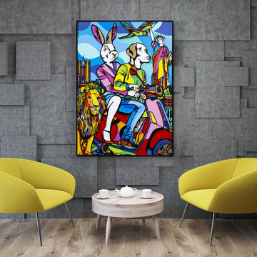 They Had New York in Their Hearts (Original Painting)