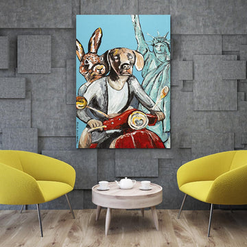 Hello New York (Original Painting)