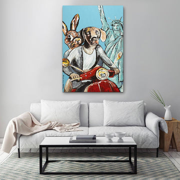 Hello New York (Original Painting)