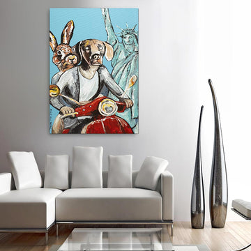 Hello New York (Original Painting)