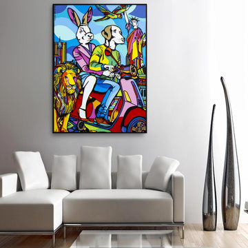 They Had New York in Their Hearts (Original Painting)