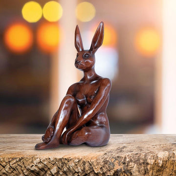Nature Mini Rabbitwoman (Resin Sculpture)