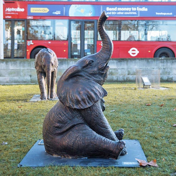 Ndotto Orphan (Bronze Sculpture)