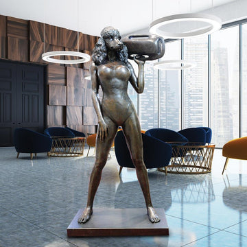 The Celebrity Animal - Pamela Poodle Anderson (Bronze Sculpture)