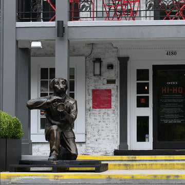 Paparazzi Pack (Bronze Sculpture)