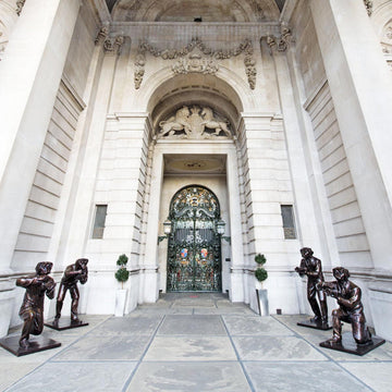 Paparazzi Pack (Bronze Sculpture)