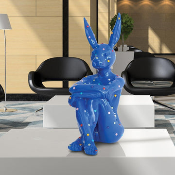 Ruby Rabbit (Fibreglass Sculpture)