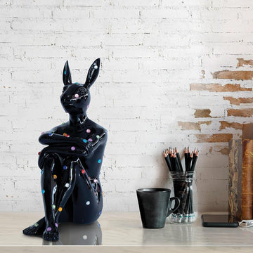 Ruby Bunny (Resin Sculpture)