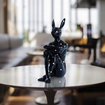 Ruby Bunny (Resin Sculpture)