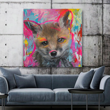 Through His Eyes He Could See Freedom (Original Painting)