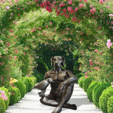 He Thought They Were Unusual Friends (Bronze Sculpture)