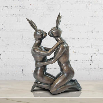 She Loved Being in Love (Bronze Sculpture)