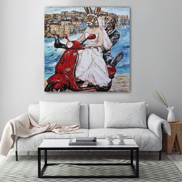 She Was a Bondi Bride (Original Painting)