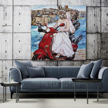 She Was a Bondi Bride (Original Painting)