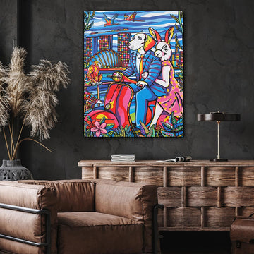 Singapore Lovers (Original Painting)