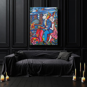 Singapore Lovers (Original Painting)