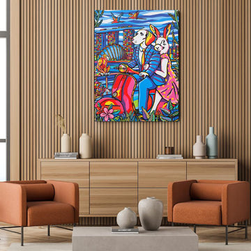 Singapore Lovers (Original Painting)